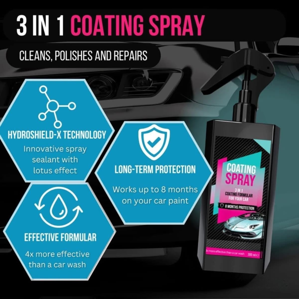 UltraShield Pro - German Tech Advanced Coating & Foam Cleaner Car Care Combo🚗✨