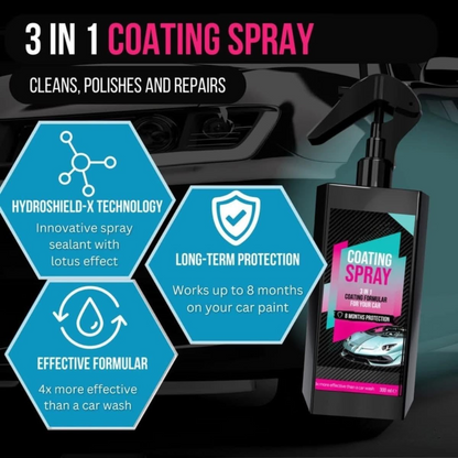 UltraShield Pro - German Tech Advanced Coating & Foam Cleaner Car Care Combo🚗✨