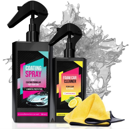 UltraShield Pro - German Tech Advanced Coating & Foam Cleaner Car Care Combo🚗✨
