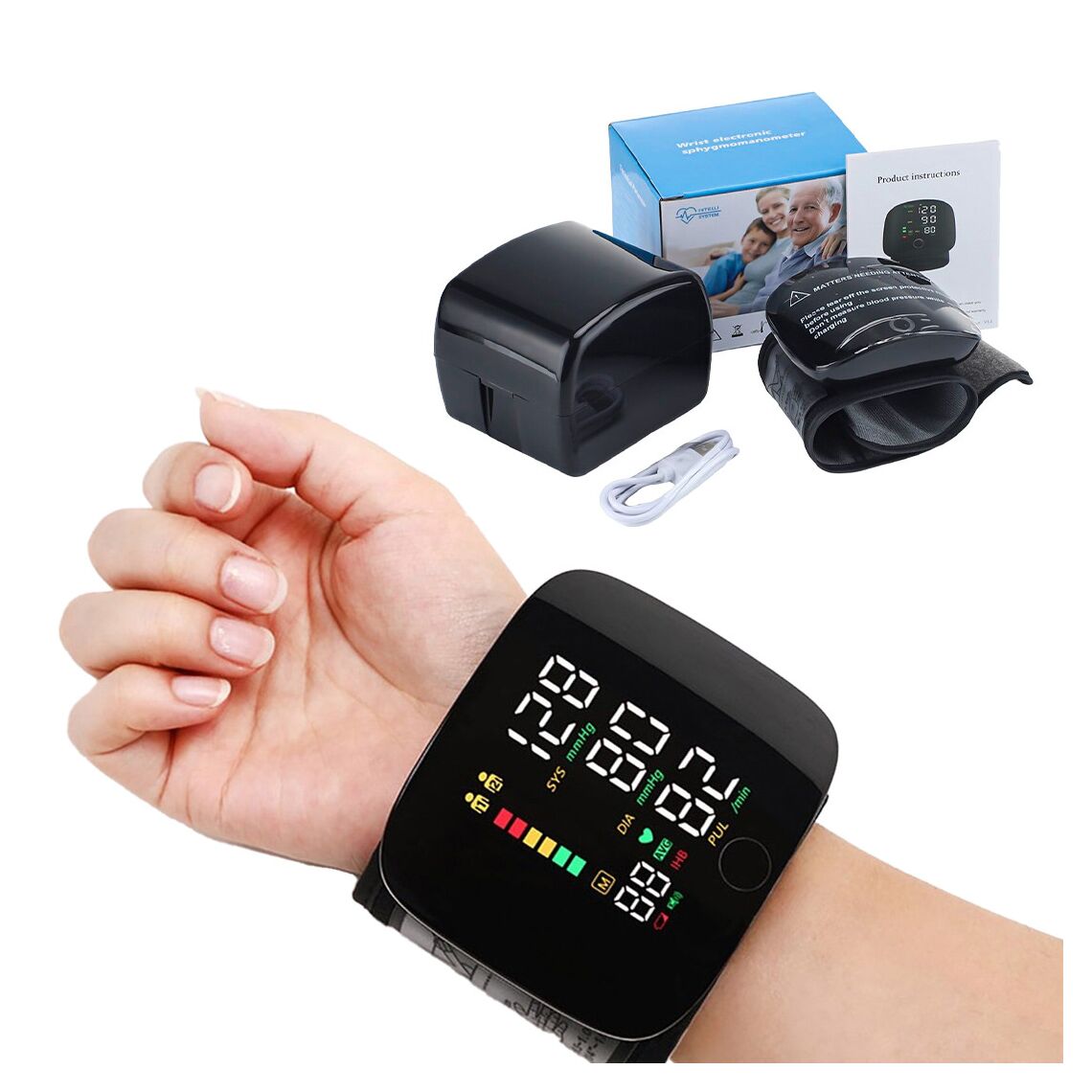 Digital Wrist BP Monitor – Easy, Accurate & Convenient