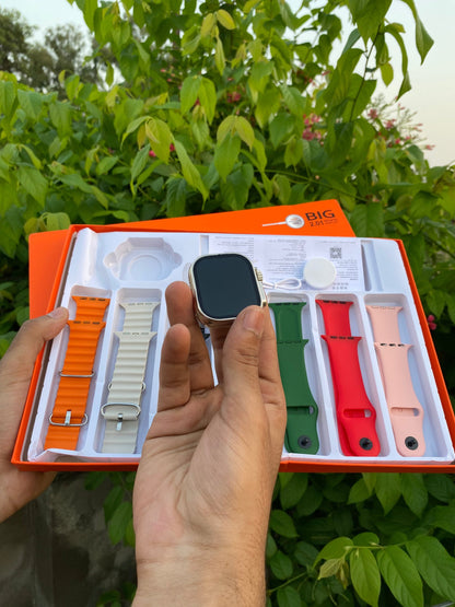 7 in 1 Ultra Smart Watch + FREE Earbuds